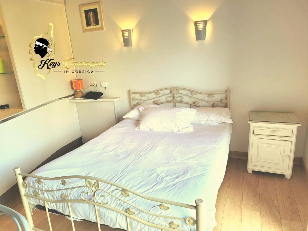 Studio 4 Pers Piscine Chauffee Acces A Pied A La Plage Santa Giulia 维琪奥港 外观 照片